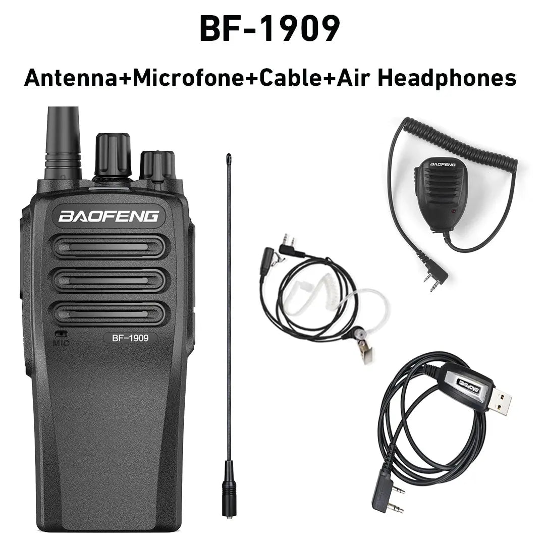 Baofeng BF-1909 10W Talkie-Walkie  UHF 400-470MHz Ma boutique
