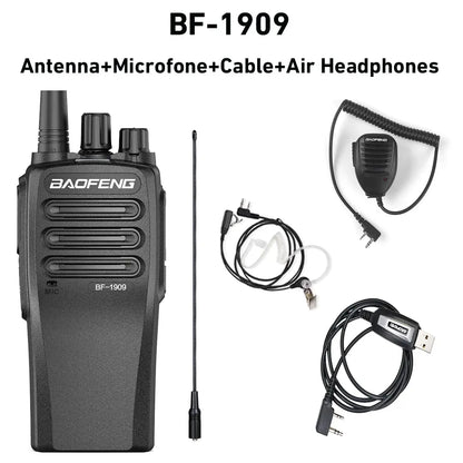 Baofeng BF-1909 10W Talkie-Walkie  UHF 400-470MHz Ma boutique