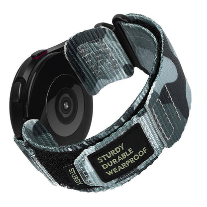 Bracelet Tactique en Nylon pour Samsung Galaxy Watch (7, 6, 5, 4) - 20mm / 22mm - Bandes Nylon Loop pour Gear S3 & Active BLACKBEARD OUTDOOR INDUSTRIES