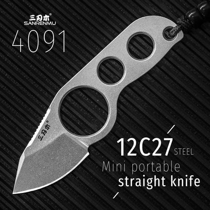 Mini Fixed Blade Knife Collar Knife - BLACKBEARD OUTDOOR INDUSTRIES
