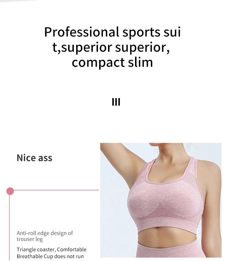 Brassière de Sport Femme – Push Up Respirante – Yoga, Fitness, Running – Débardeur de Sport Sans Armature - BLACKBEARD OUTDOOR INDUSTRIES