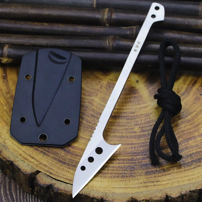 Couteau de Poche 2024 – Couteau de Chasse, Couteau de Pêche en Acier Inoxydable 440C, Lame Monobloc + Étui K, Outil EDC pour Camping et Activités de Plein Air - BLACKBEARD OUTDOOR INDUSTRIES