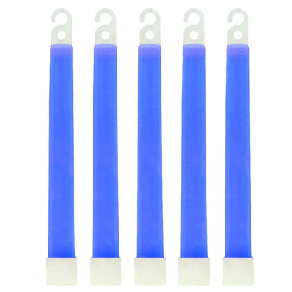 Lot de 50 Bâtons Lumineux Fluorescents 15 cm Équipement de Survie Militaire | Camping, Randonnée, SOS, Urgence, Fête | - BLACKBEARD OUTDOOR INDUSTRIES