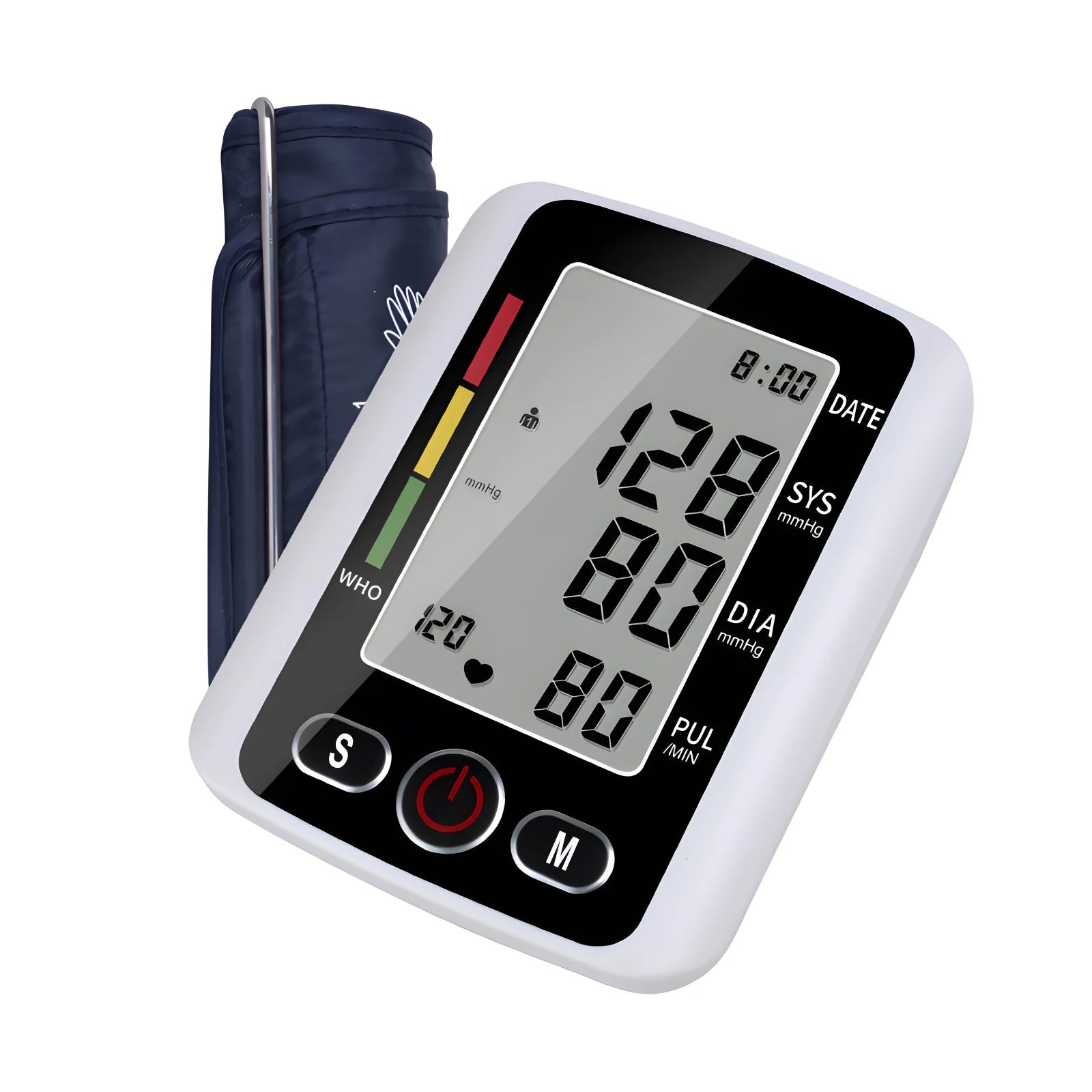 Tensiomètre Digital Automatique au Bras – Moniteur de Pression Artérielle et de Pouls avec Grand Écran Ma boutique