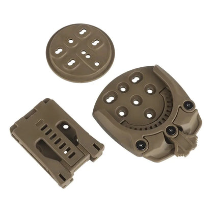 Adaptateur de Holster Tactique 360° – Base Rotative Modulaire pour Holster de Chasse et Airsoft Ma boutique