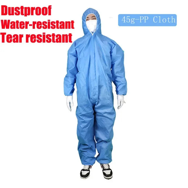Combinaison de Protection Anti-Poussière Jetable - Vêtement de Sécurité Respirant pour Travaux, Peinture, et Isolation Sanitaire BLACKBEARD OUTDOOR INDUSTRIES