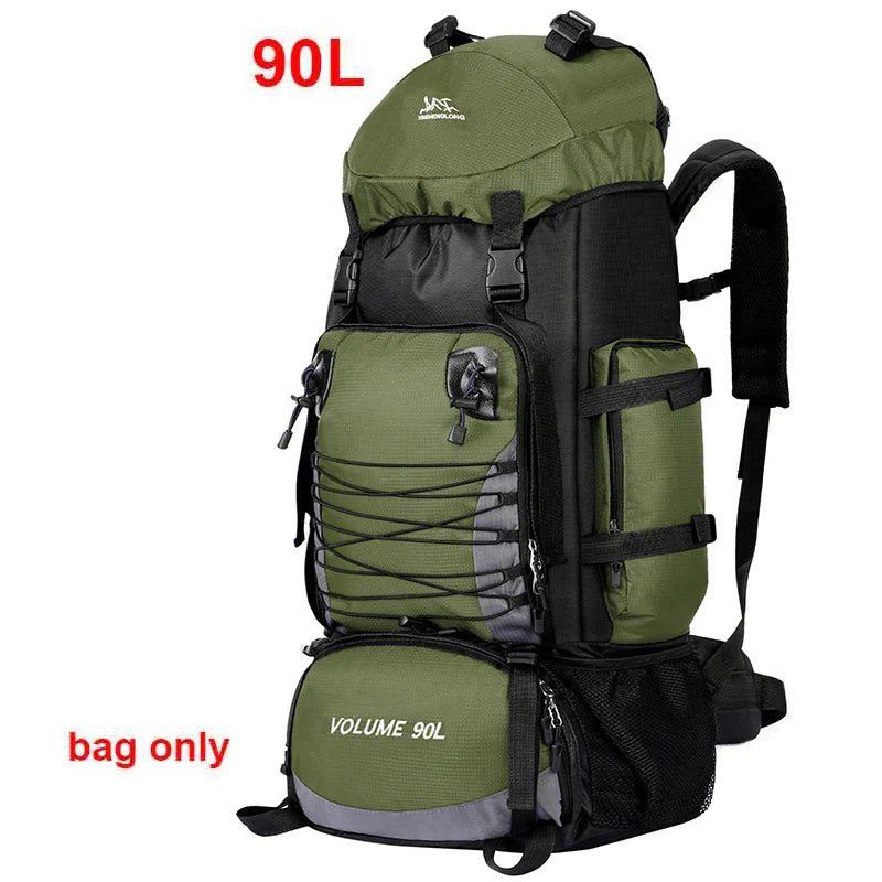 Sac à Dos de Randonnée 90L – Grand Format Résistant & Multifonction - BLACKBEARD OUTDOOR INDUSTRIES