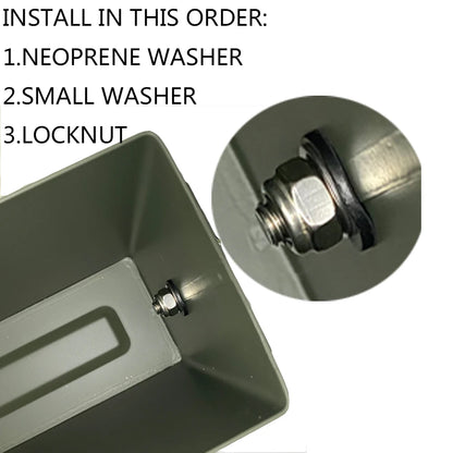 Kit de Verrouillage pour Boîte à Munitions 50 Cal – Accessoires de Coffre Secret Sécurisé en Acier | Aolamegs - BLACKBEARD OUTDOOR INDUSTRIES
