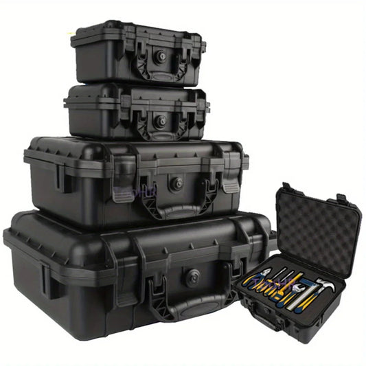 Mallette de Transport Rigide Étanche avec Mousse Prédécoupée – Boîte de Rangement de Sécurité pour Outils, Matériel, Optique, Drone Ma boutique