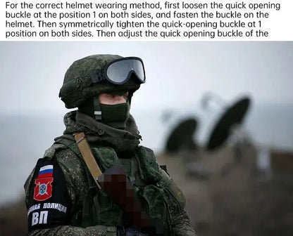 Casque Tactique d’Entraînement 6B47 – Réplique Russe "Little Green Man" Ma boutique
