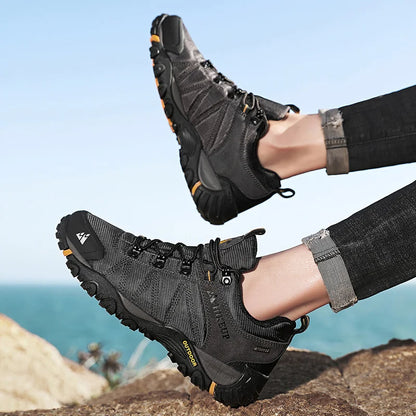 Chaussures de Randonnée Homme HIKEUP – Antidérapantes, Respirantes, Résistantes – Trekking, Escalade, Chasse, Tourisme - BLACKBEARD OUTDOOR INDUSTRIES