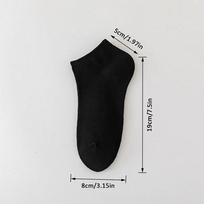 Lot de 10/20/40 Paires de Chaussettes Basses Unisexes – Couleurs Unies – Douces, Légères et Respirantes - BLACKBEARD OUTDOOR INDUSTRIES
