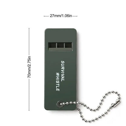 Sifflet de Survie 3 Fréquences – Haute Puissance Décibels | Randonnée, Camping, Chasse, Urgence - BLACKBEARD OUTDOOR INDUSTRIES