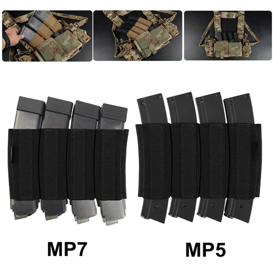 Porte-Chargeur Tactique MP5/MP7 avec Crochet pour Chest Rig MK3/MK4 - BLACKBEARD OUTDOOR INDUSTRIES