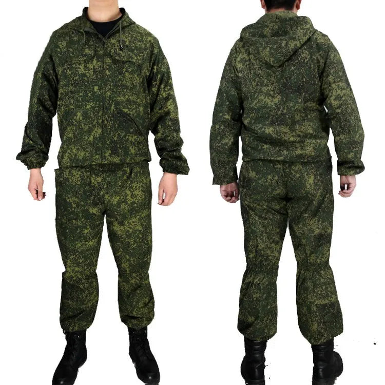 Tenue Camouflage Tactique Été – ATFG EMR White/Yellow Flower – Veste & Pantalon - BLACKBEARD OUTDOOR INDUSTRIES