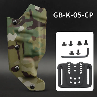 Holster Tactique KYDEX pour Pistolet avec Système de Retrait Rapide et Support pour Lampe X300 – Compatible Beretta M9, CZP-01, SP-01, FNX-45 et Plus - BLACKBEARD OUTDOOR INDUSTRIES