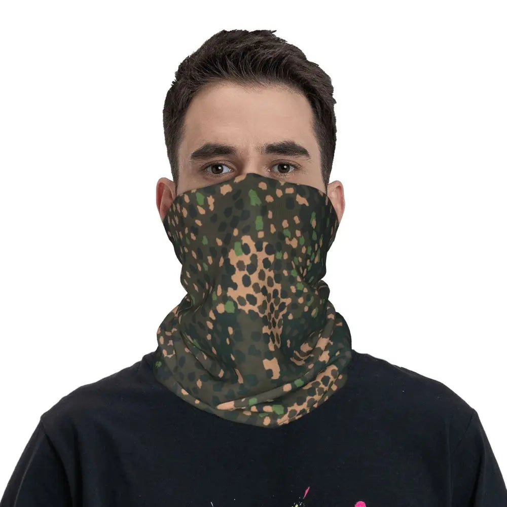 Tiger Stripe Camo – Bandeau Tour de Cou Hiver Multifonction pour Hommes et Femmes | Parfait pour Randonnée, Cyclisme, Sports Outdoor et Usage Quotidien - BLACKBEARD OUTDOOR INDUSTRIES