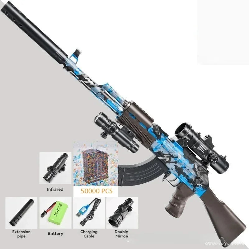 Water Gel Ball Gun AK47 Toy Electric Ma boutique