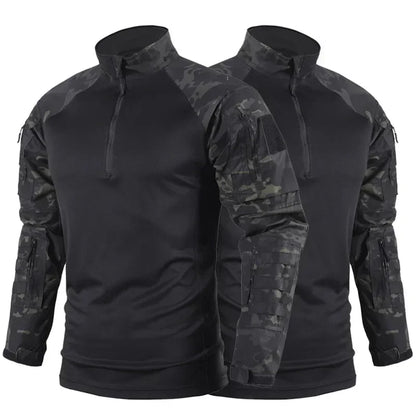 Veste Tactical XMGOLONG Pioneer Frog Suit – Haut d’Entraînement Respirant et Séchage Rapide, Camouflage CP pour Camping et Chasse - BLACKBEARD OUTDOOR INDUSTRIES