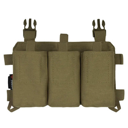 Gilet Tactique YAKEDA Triple 5.56/7.62 avec Libération Rapide et Boucle – Panneau Modulaire d'Attaque pour Équipement de Chasse Extérieure BLACKBEARD OUTDOOR INDUSTRIES