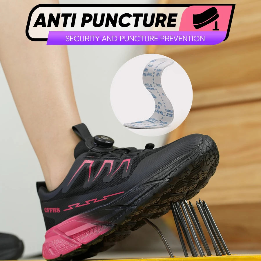 Chaussures de Sécurité Femme – Embout Acier Antichoc – Ultra Légères et Respirantes – Antiperforation & Confortables - BLACKBEARD OUTDOOR INDUSTRIES