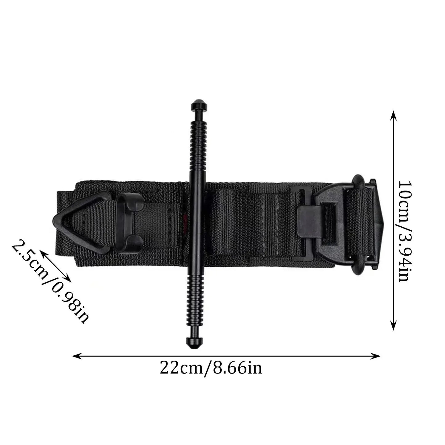 Garrot Médical d'Urgence – 22 x 10 x 2,5 cm – Portable, Résistant et Facile à Utiliser à Une Main Ma boutique
