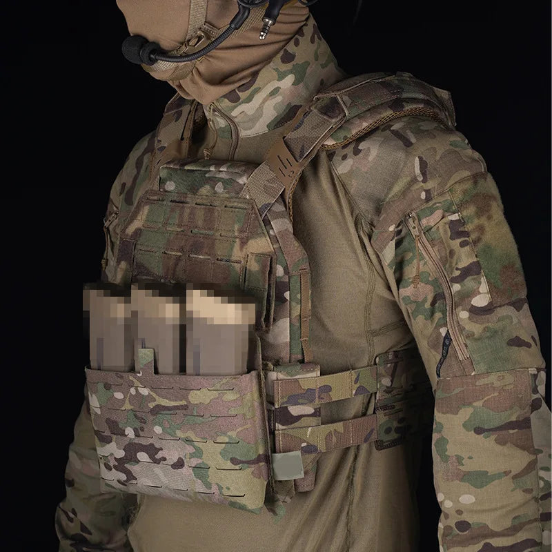 Porte-Plaques KZ – Découpe Laser MOLLE & Système de Dégagement Rapide Ma boutique