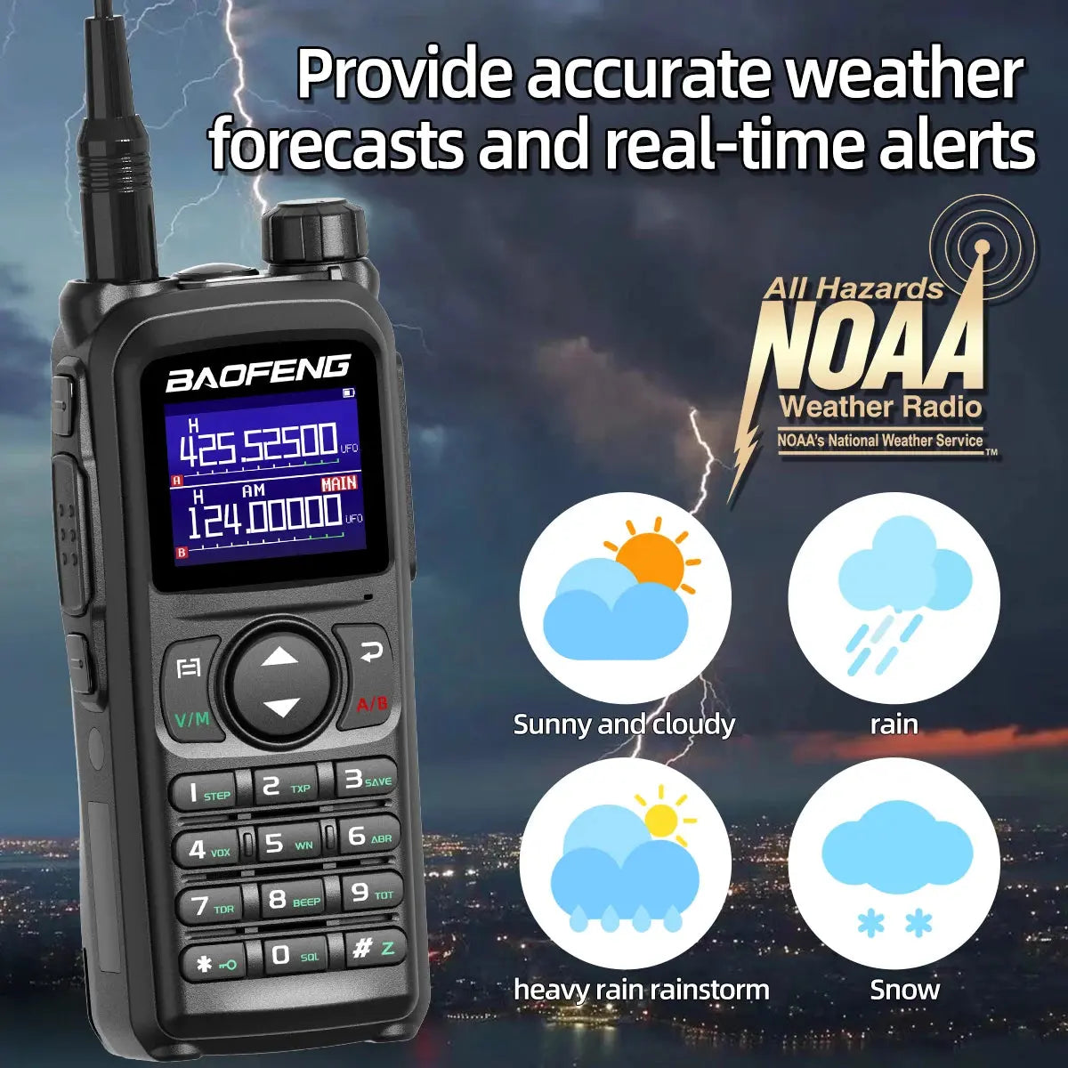 Talkie-Walkie Baofeng UV-28 PRO MAX - Multi-Bandes Haute Puissance Ma boutique
