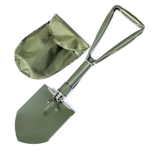 Pelle Pliante Multifonctionnelle Pabott – Pelle Sapeur Militaire Grande Taille Verte pour Camping et Plein Air - BLACKBEARD OUTDOOR INDUSTRIES