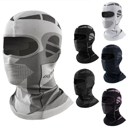 Cache-cou Thermique Unisexe – Masque Balaclava Complet pour Ski, Vélo, Chasse, Activités Outdoor, Protection Tête et Cou contre le Froid et le Vent - BLACKBEARD OUTDOOR INDUSTRIES