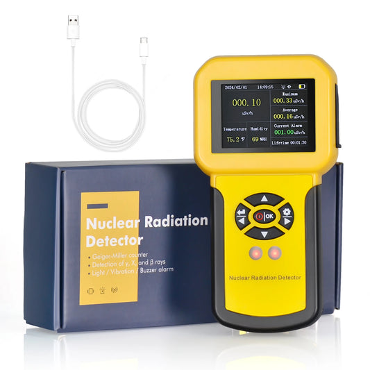 HoldPeak HP-886A Détecteur de Radiation Nucléaire Portable – Précision et Sécurité à Portée de Main - BLACKBEARD OUTDOOR INDUSTRIES