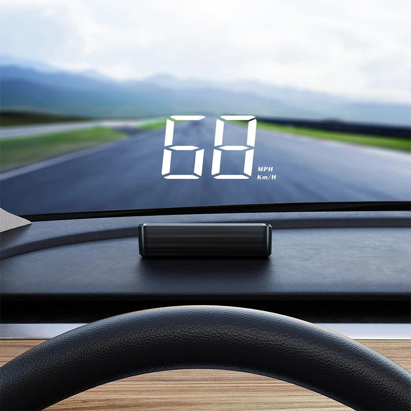 Affichage Tête Haute (HUD) de Vitesse pour Véhicule – Compteur Numérique GPS, Projection sur Pare-Brise, Accessoire Électronique Auto - BLACKBEARD OUTDOOR INDUSTRIES