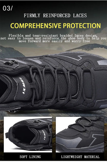 Chaussures de Randonnée Unisexes Anti-dérapantes Hautes - Grande Taille, Confort et Style pour l'Outdoor BLACKBEARD OUTDOOR INDUSTRIES