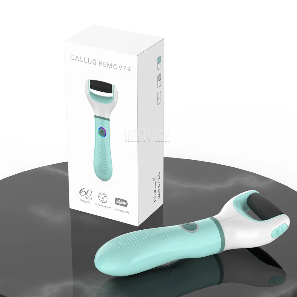 Râpe Électrique pour Pieds Sans Fil - Outil Pédicure Automatique pour Enlever la Peau Morte, Callosités, Fissures et Peau Durcie - Nettoyant de Pieds Étanche BLACKBEARD OUTDOOR INDUSTRIES