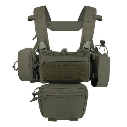 YAKEDA – Chest Rig Tactique Modulaire | Gilet Mini-Rig Léger avec Système de Dégagement Rapide Ma boutique