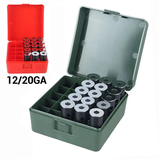 Boîte à Munitions 25 Coups 12/20GA – Coffret de Rangement pour Cartouches de Fusil Ma boutique