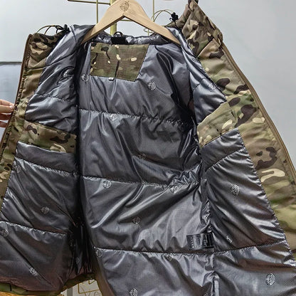 Ensemble d’Hiver Chasse Outdoor – Veste et Pantalon Camouflage Épais, Chauds, Imperméables, Uniforme Tactique Résistant à l’Usure - BLACKBEARD OUTDOOR INDUSTRIES