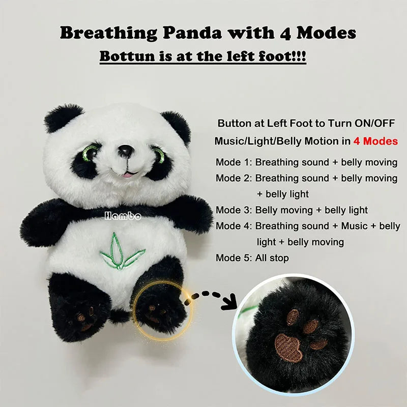 peluche musicale panda lumineuse pour enfants Ma boutique