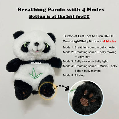 peluche musicale panda lumineuse pour enfants Ma boutique