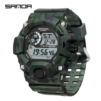 SANDA 2183 – Montre Électronique Homme - BLACKBEARD OUTDOOR INDUSTRIES