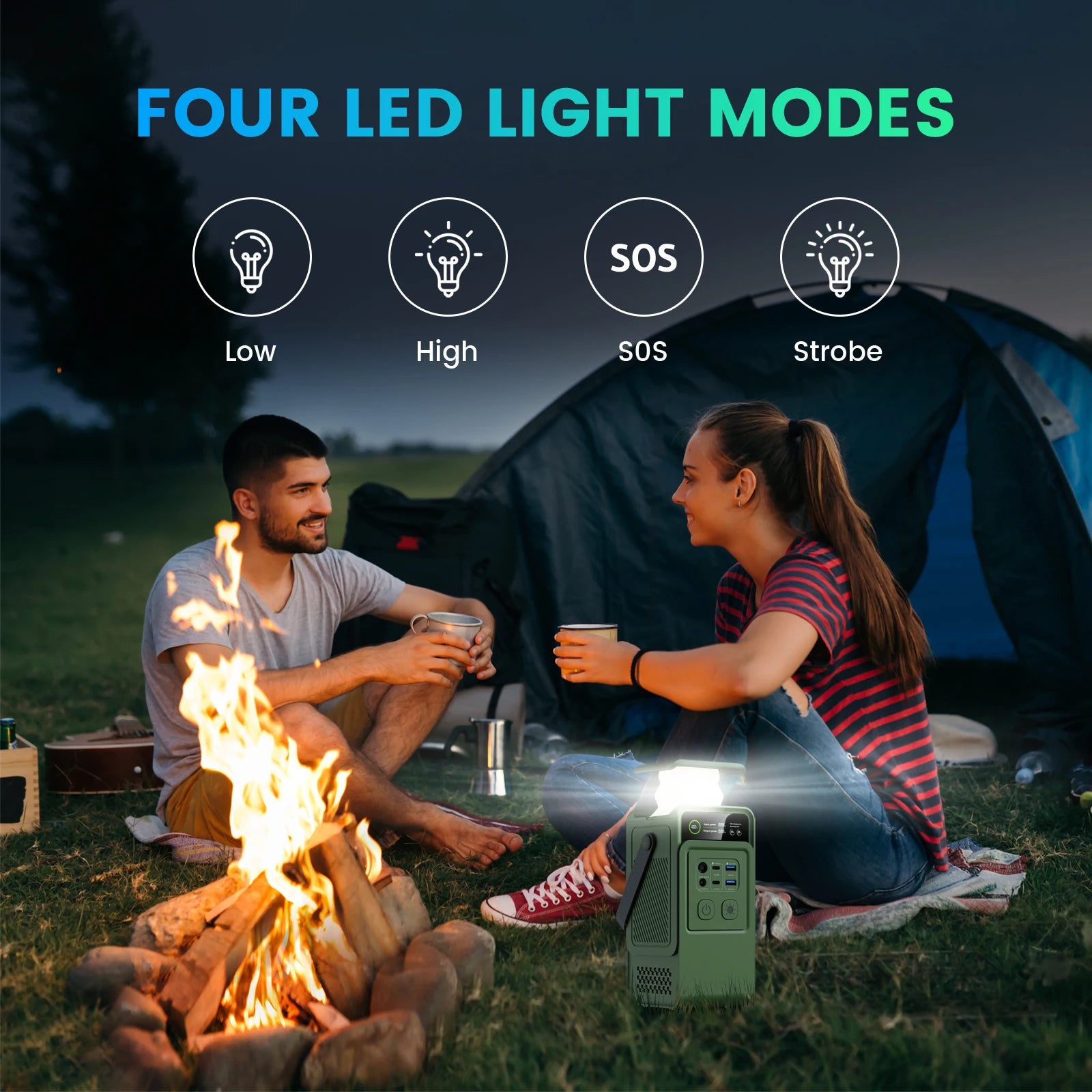 Station d’Énergie Portable DC 200W (60 000mAh – 192Wh) | Modèle AP200L - BLACKBEARD OUTDOOR INDUSTRIES