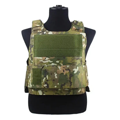 Housse de Gilet Pare-Balles Porte-Plaques – Tactical Vest MOLLE Combat Assault Plate Carrier Ma boutique