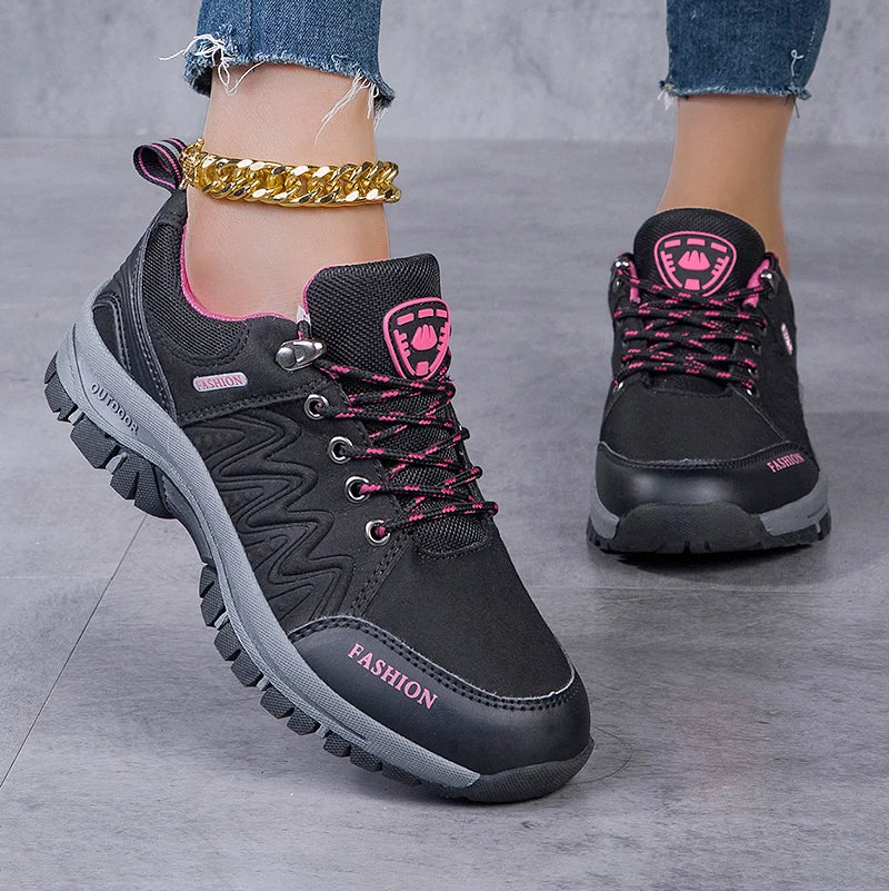 Chaussures de Randonnée Femme – Baskets Imperméables, Antidérapantes, Confortables pour la Marche, Escalade et Activités Outdoor - BLACKBEARD OUTDOOR INDUSTRIES