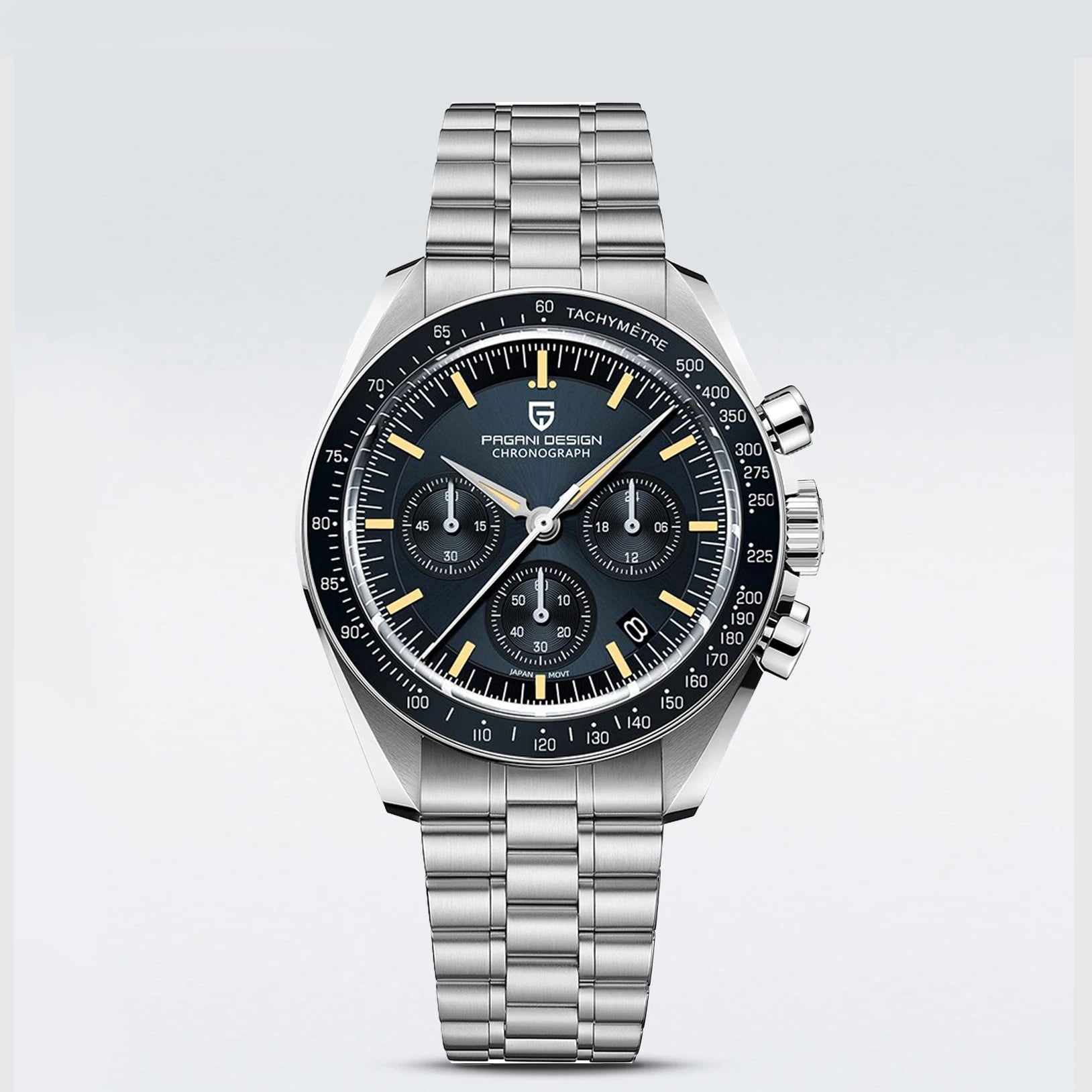 PAGANI DESIGN PD-1701 Moonwatch 2025 – Hommage à la CK2998 – Montre Homme Quartz Chronographe de Luxe - BLACKBEARD OUTDOOR INDUSTRIES