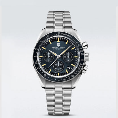 PAGANI DESIGN PD-1701 Moonwatch 2025 – Hommage à la CK2998 – Montre Homme Quartz Chronographe de Luxe - BLACKBEARD OUTDOOR INDUSTRIES