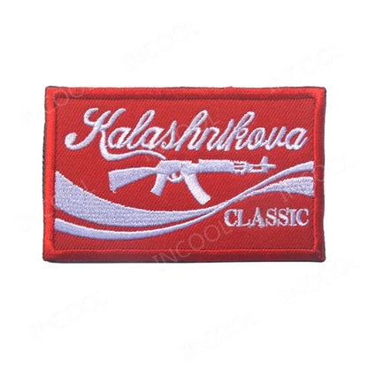 Patch Brodé Russie Soviétique – Bande Noire et Jaune Réfléchissante Infrarouge - BLACKBEARD OUTDOOR INDUSTRIES