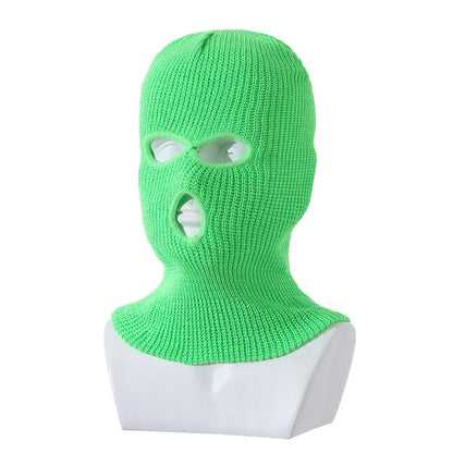 Balaclava cagoule trois trous en fibre acrylique Ma boutique