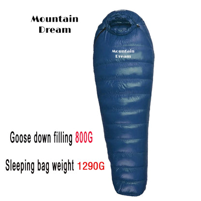 Sac de Couchage Hiver en Duvet d’Oie – Modèle Mummy 3 Saisons – KOSRTON - BLACKBEARD OUTDOOR INDUSTRIES