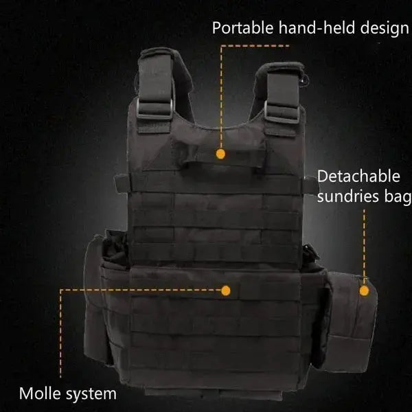 Gilet Tactique 6094 – Porte-Plaques MOLLE Militaire Ma boutique