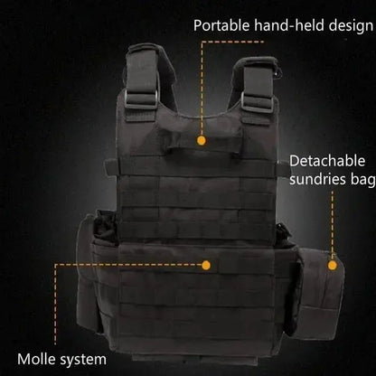 Gilet Tactique 6094 – Porte-Plaques MOLLE Militaire Ma boutique